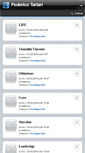 Mobile Screenshot of federicotartari.com